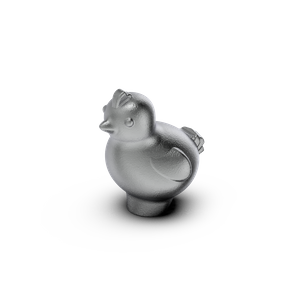 zestawy naczyń kuchennych odporne na ciepło gałka ze zwierzętami niezależny projekt istniejące patenty na formy Chick Family - Chick Knob